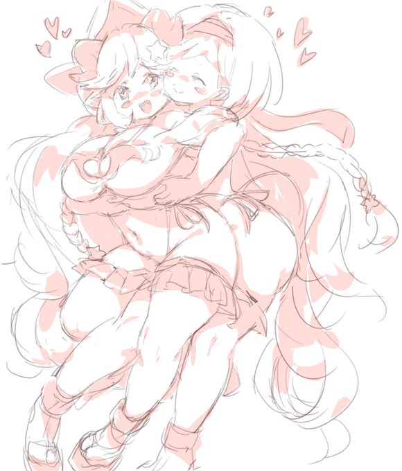 ハレゼナちゃんをぎゅっと 