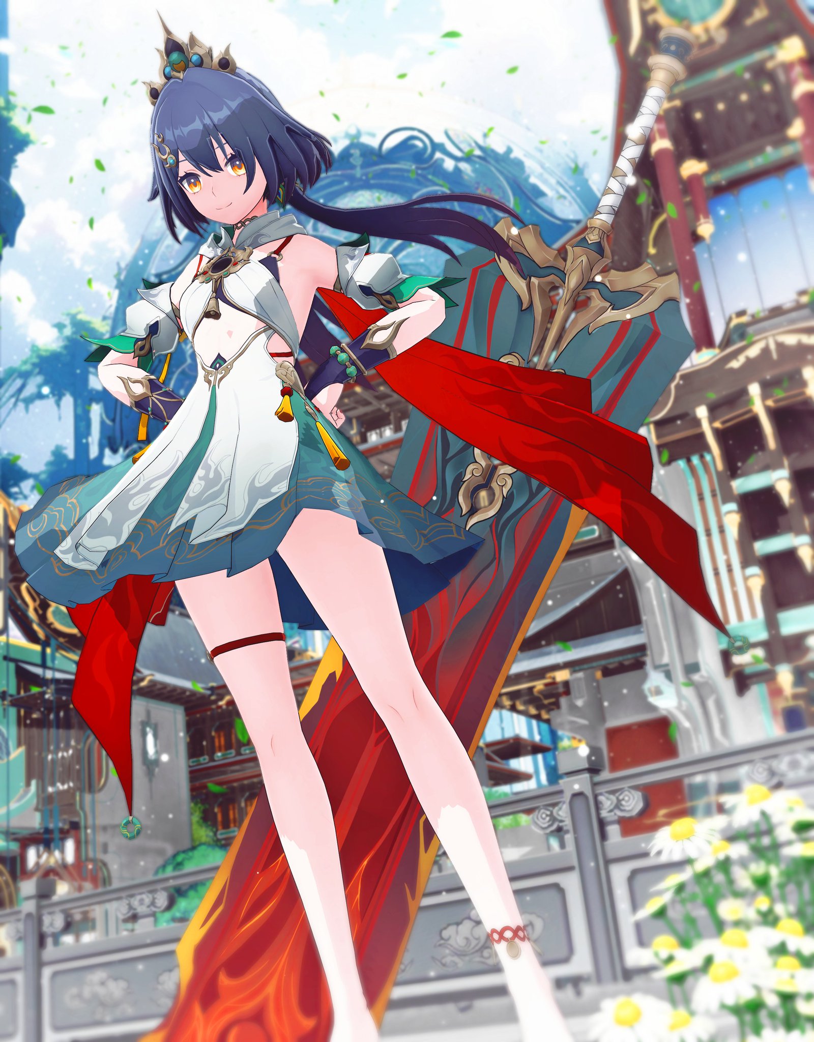 崩壊スターレイル　雲璃　衣装 Amazon.co.jp: 崩壊 スターレイル 雲璃 コスプレ衣装 (ウィッグ