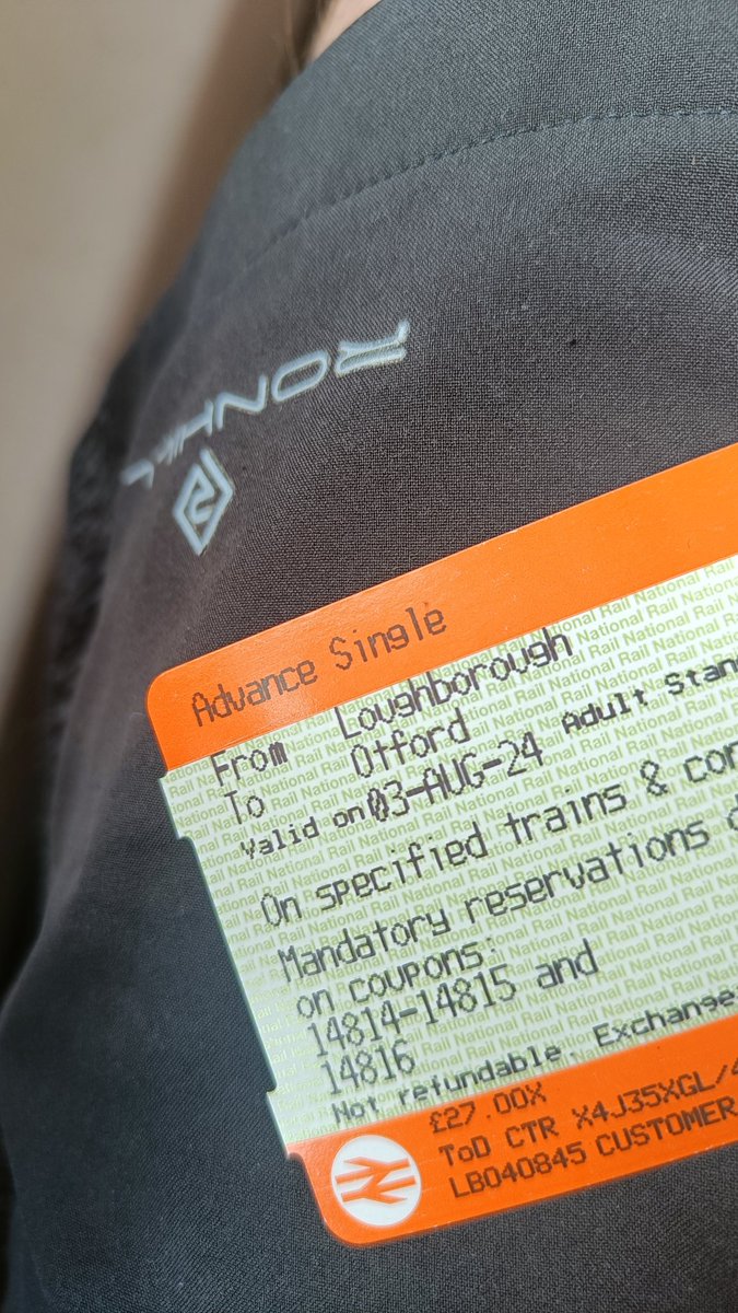 On my way for gate bitch duties