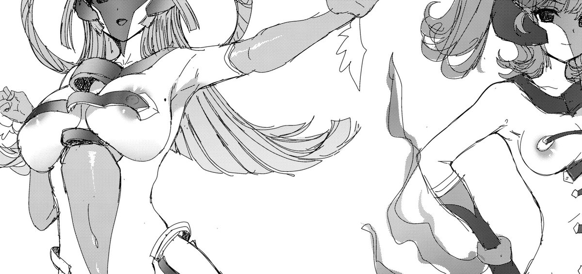 夜縛エクストラに登場する正義のヒーローチーム・エクセルフラワーミューズのメンバー2名のビジュアル解禁!!
性格・戦闘スタイルや設定も解説❗️
そしていきなりのオマケ壁尻ラフイラストも!?😆
FANBOX https://t.co/xd5GvlWFac
ファンティアhttps://t.co/73edEpYeYL
cien https://t.co/eg6JLFznOU