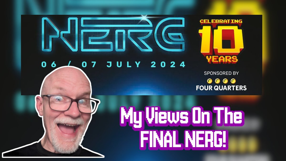 NERG: <a href="/NERGOfficial/">NERG</a> North East Retro Gaming Events This is it. The final. The end. No more annual trips for me up to Gateshead... Or is it? There is a tiny chance, and I mean tiny, that the show will go on. Watch this space.
youtu.be/or5WyHOfVLo