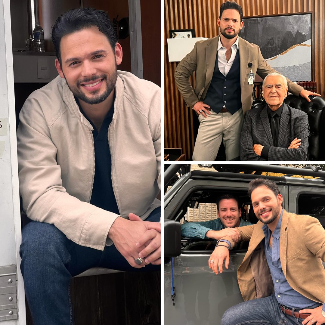 ¿Cuantos ❤️ para los guapos caballeros de #VivirDeAmorUS? Sigue suspirando por ellos de lunes a viernes a la 1p/12c por Univision. #TVContent 

📸: Emmanuel Palomares