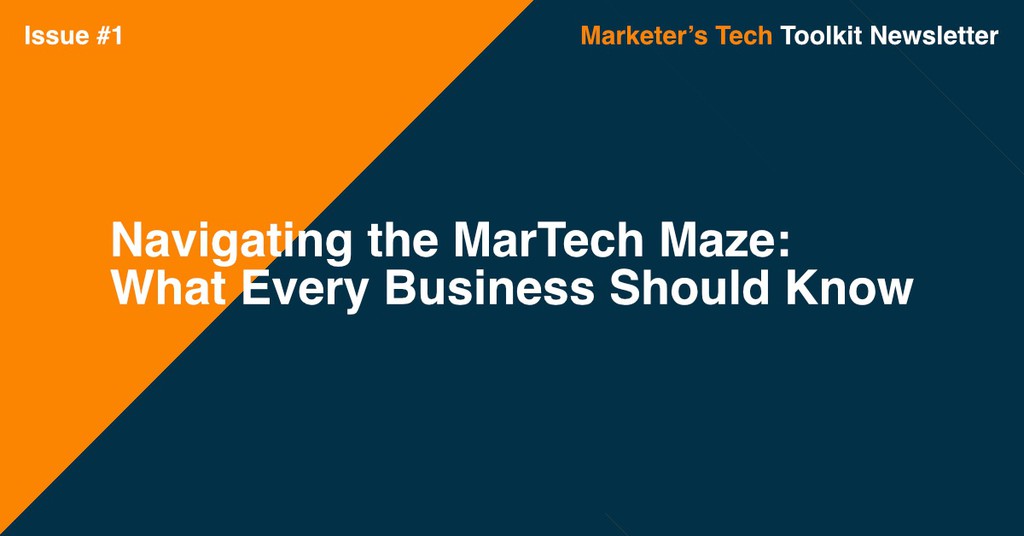 askchrishow's tweet image. Align your MarTech stack with your business goals for maximum impact 🎯.

Learn to choose tools that propel your business forward.

Read more 👉 lttr.ai/AVeLm

#BusinessAlignment #MarTechTools