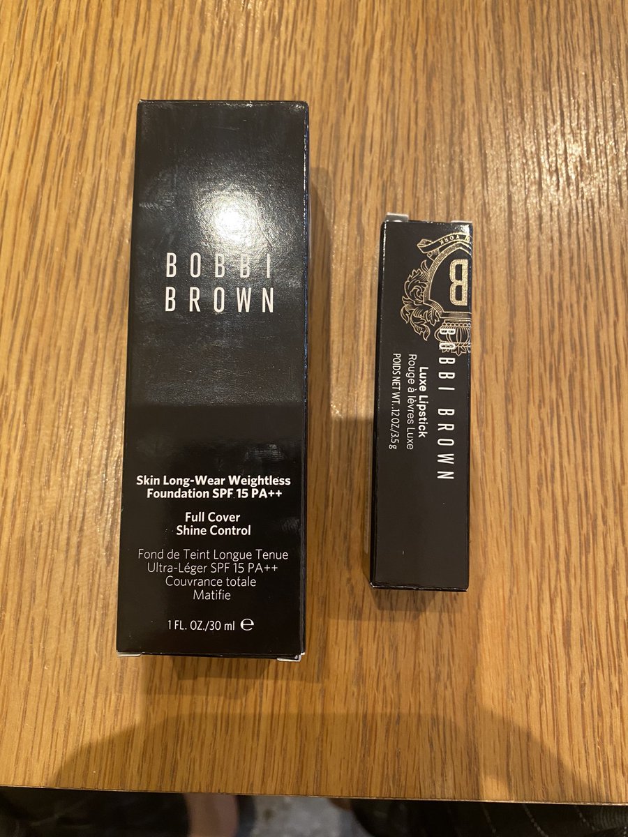 I bought Bobbi Brown cosmetics in support of KangYoo