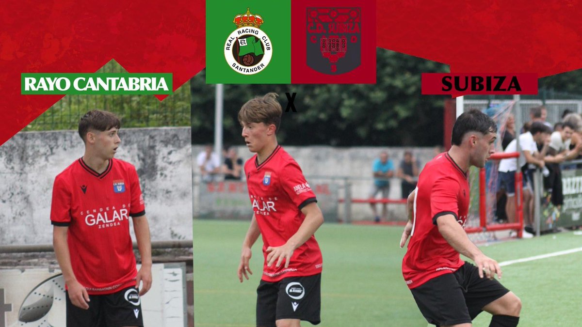 #Deportes | 🟢⚽️ El <a href="/RacingCantera/">Cantera | Real Racing Club</a> empata a 1 contra el <a href="/SUBIZACD/">C.D.SUBIZA</a> navarro en Baceñuela (Galizano)

💪🏼 Marcó el juvenil <a href="/hug8ruiiz/">Hugo Ruiz</a> en el amistoso de #SegundaRFEF

🎙 <a href="/OskarGarcia16/">Óscar García Mayo 🎙</a> | <a href="/edubermudezz/">Edu Bermúdez Dapena</a>