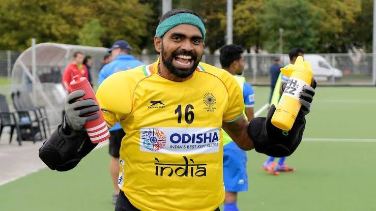Anjuchoudhary83's tweet photo. One word for this man ?
#PRshrijesh #Hockeyindai #GOLD2024 https://t.co/s6OwiB8abT