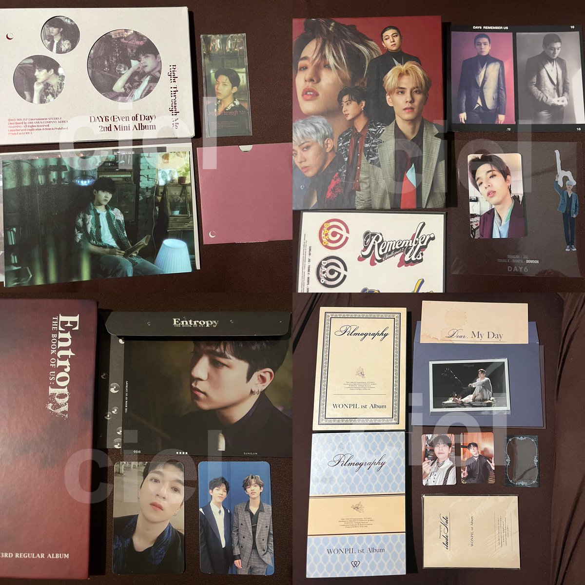 mellowdayss's tweet photo. wts lfb ph day6 album photocard sungjin young k wonpil dowoon jae 

- ❌sensitive
- pls see thread for the price
rfs: decluttering, need funds https://t.co/UytU8mx2Jy