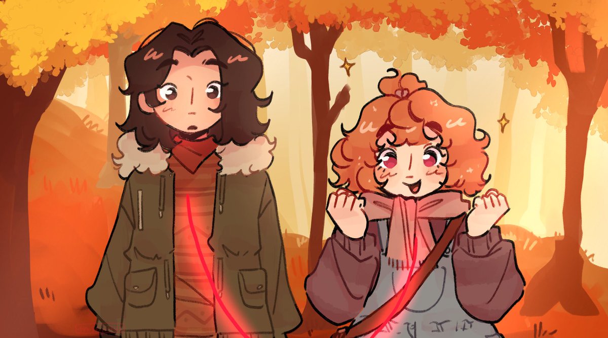 aoiidee's tweet photo. OLNF Week Day 1: Soulmates/First Meet (the short fic that goes along with this is on tumblr) #olnf #ourlifenowandforever #olnfweek #olnfweek2024 #tamarackbaumann #qiulin @OLNFWeek2024 https://t.co/2hNTD00Q4H