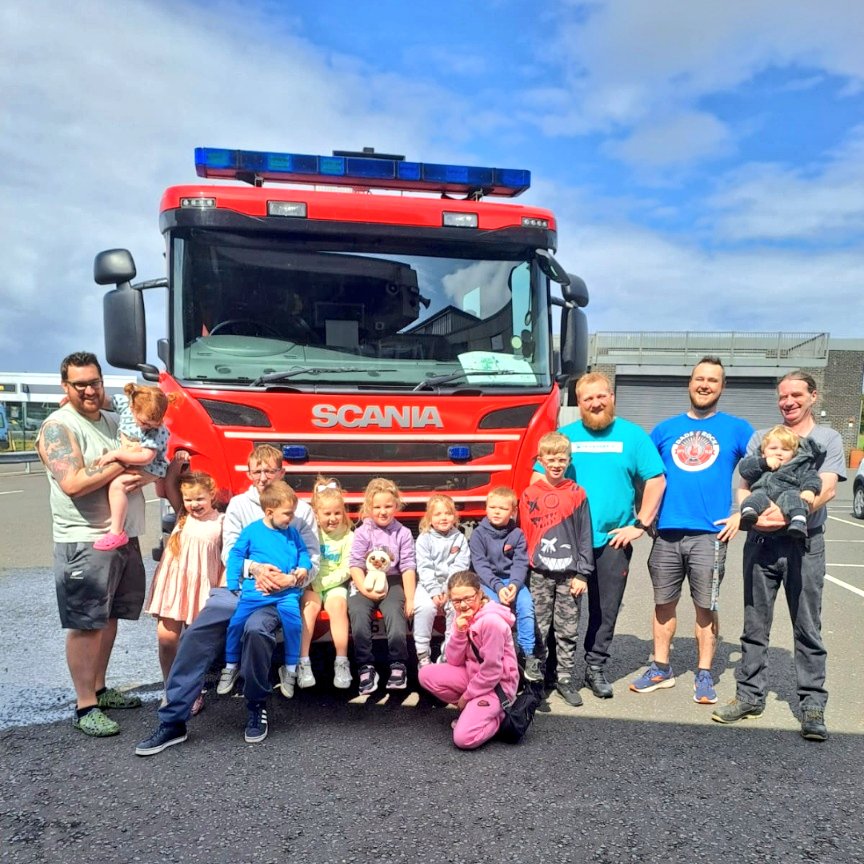 Everyone loves a fire station trip! 

Thanks to everyone who came to Kilwinning with us today 💪🚒🚨

Thanks also to the lovely fire crew 🤘
