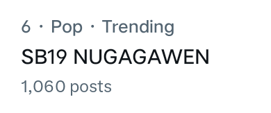 sb19kenvester's tweet photo. #6 trending~

Higher???

SB19 NUGAGAWEN
@SB19Official #SB19 https://t.co/sAOuC9Xd1l