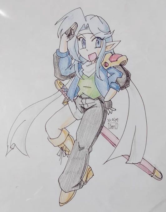 Q…ばえるさんエルフとか描かないの?A…シルフならおるぞ 