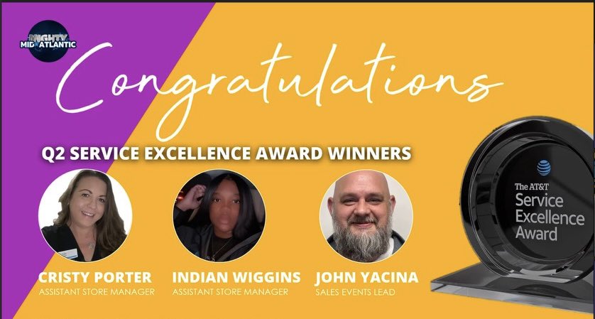 Monty Porter (@montyporter64) on Twitter photo Congratulations to my amazing wife <a href="/cristyporter72/">Cristy D Porter</a> for winning the Q2 Service Excellence Award! She is always welling to help any and every customer no matter the situation. I am so proud of you! A big congratulations to Indian and John as well <a href="/404girl/">Betsy Francis</a> #CustomerService Congratulations to my amazing wife <a href="/cristyporter72/">Cristy D Porter</a> for winning the Q2 Service Excellence Award! She is always welling to help any and every customer no matter the situation. I am so proud of you! A big congratulations to Indian and John as well <a href="/404girl/">Betsy Francis</a> #CustomerService