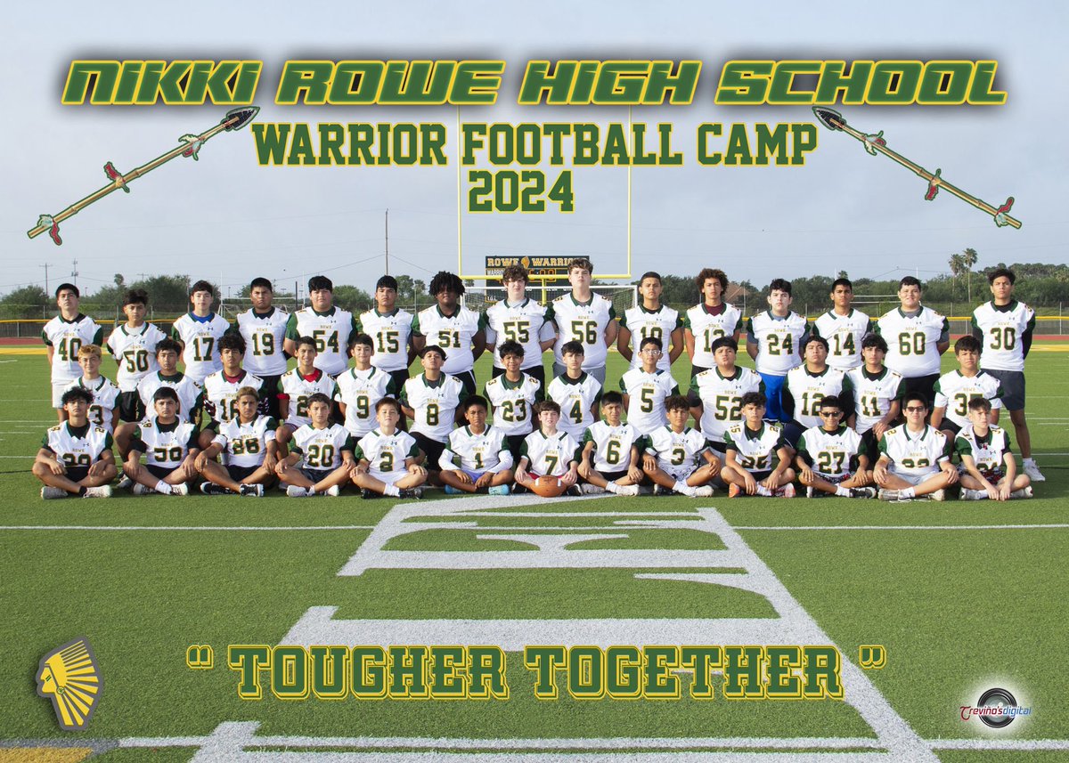 Rowe Football (@rowe_football) on Twitter photo Our annual Warrior football camp was a success. Future looks good. A special thanks goes out to all of our football coaches and sponsors that made this camp possible! #WarriorPride <a href="/fossumfalconms1/">Fossum Middle School</a> <a href="/deleon046/">Alonzo DeLeon Middle School</a> <a href="/Warrior_Pride21/">Nikki Rowe Athletics</a> Our annual Warrior football camp was a success. Future looks good. A special thanks goes out to all of our football coaches and sponsors that made this camp possible! #WarriorPride <a href="/fossumfalconms1/">Fossum Middle School</a> <a href="/deleon046/">Alonzo DeLeon Middle School</a> <a href="/Warrior_Pride21/">Nikki Rowe Athletics</a>
