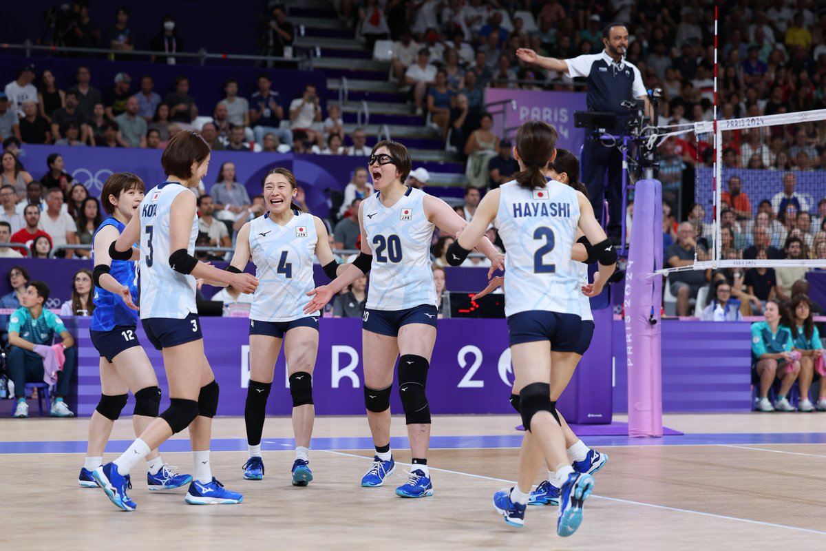 gorin's tweet photo. #パリ2024 バレーボール 女子🏐
日本代表は予選ラウンド第3戦、ケニア代表にストレート勝ち👏

日本 3 - 0 ケニア

@JVA_Volleyball
#パリ2024 #オリンピック https://t.co/jOHF2rL9T1