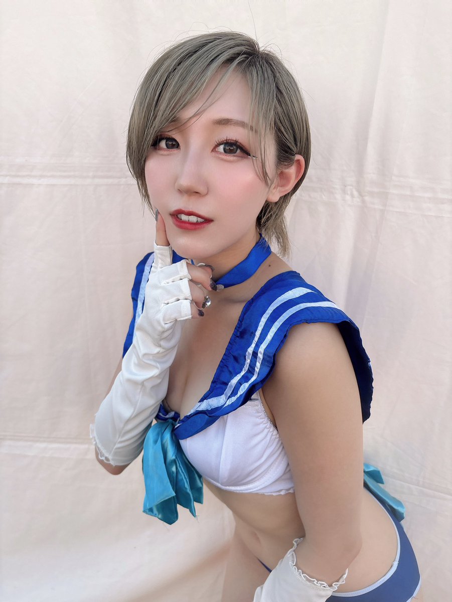 lisa__ambitious's tweet image. セーラーマーキュリーになっちゃった💫
「水星に代わって、頭を冷やしてあげる!」

#TIF2024
#TGIF
#明日はTGIF15時から出るよ👙