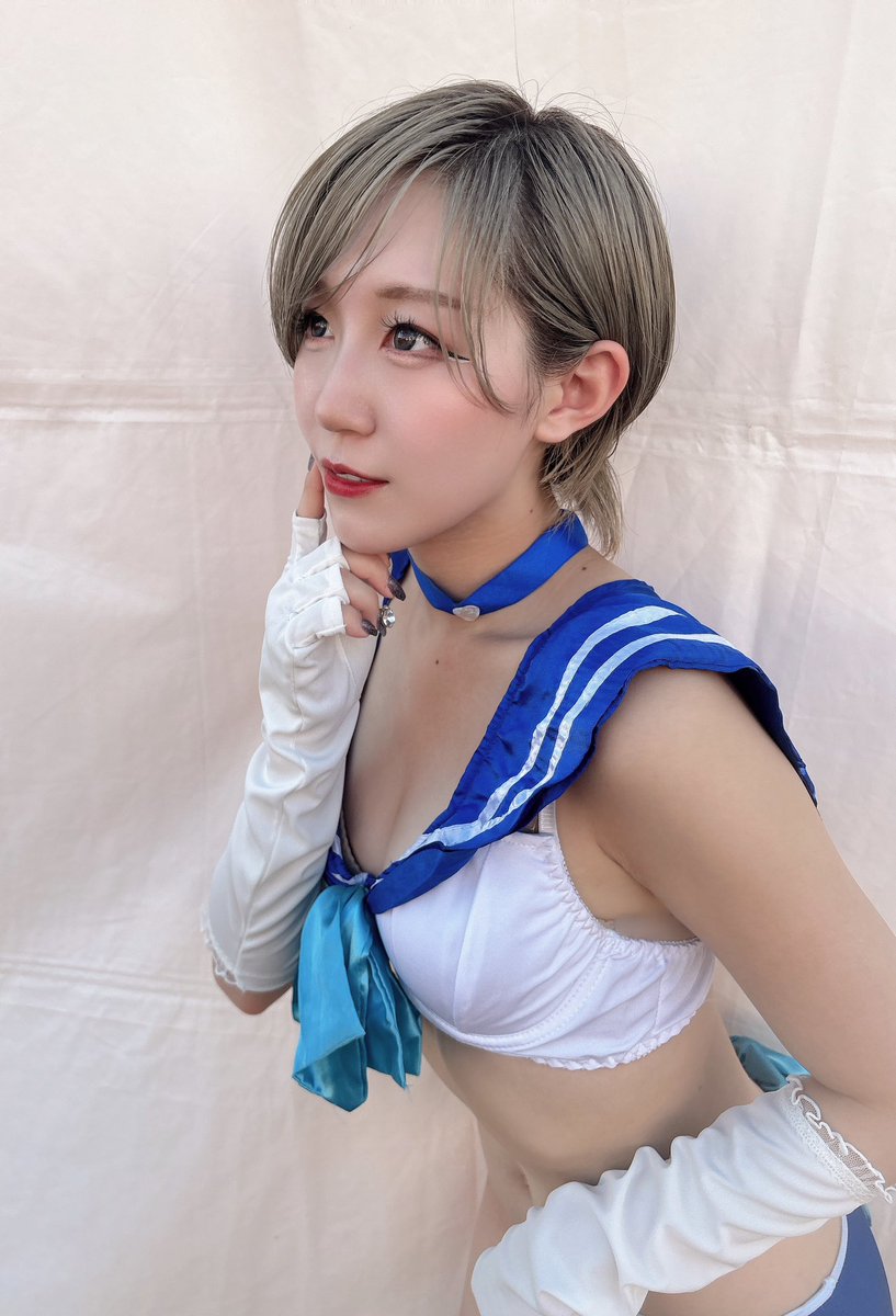 lisa__ambitious's tweet image. セーラーマーキュリーになっちゃった💫
「水星に代わって、頭を冷やしてあげる!」

#TIF2024
#TGIF
#明日はTGIF15時から出るよ👙