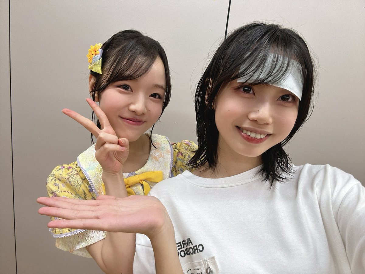 萌ちゃんっ！！！ HKT6期生オーディションぶりに会えました😌🤍 NGT48