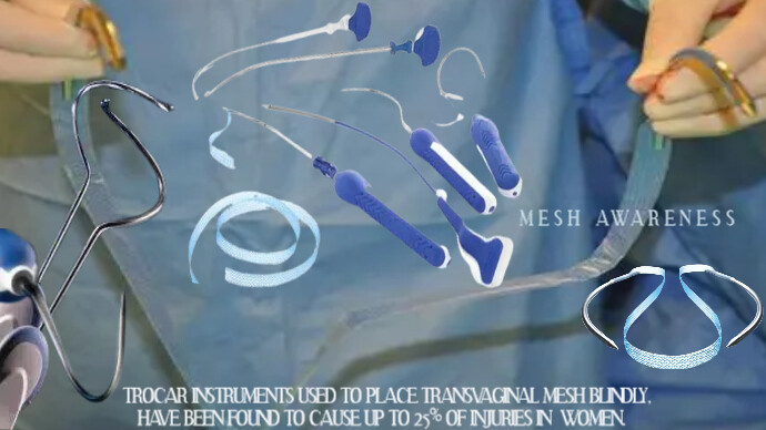 JanUrban12's tweet photo. Initially the Gynecare TVT Retropubic SUI Sling Trocars were HUGE but ALL can cause Injuries, Direct Trauma to all sorts of Organs. It is Implanted thru a non-sterile contaminated field. The Mesh often gets Infected causing disastrous outcomes. Chronic Pain/Infections #MeshHell https://t.co/DmOsaXgMRP
