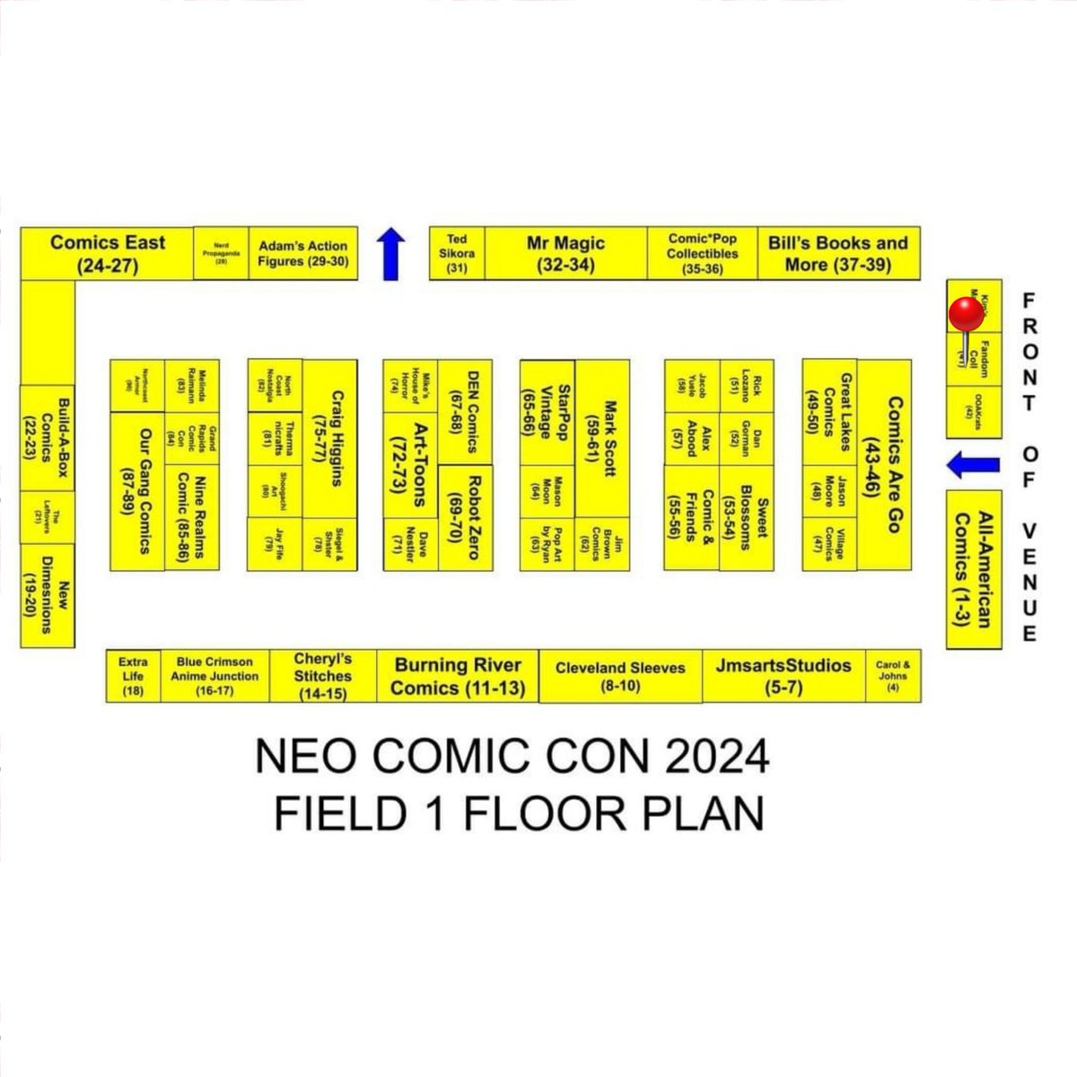 TheFandomColle3's tweet photo. Tomorrow, come see us at @Neocomiccon! Doors are open from 10 to 4. Hope to see a few of you there! #neocomiccon #conlife #fandomcollectivemeetups https://t.co/TEzKMHiyCs
