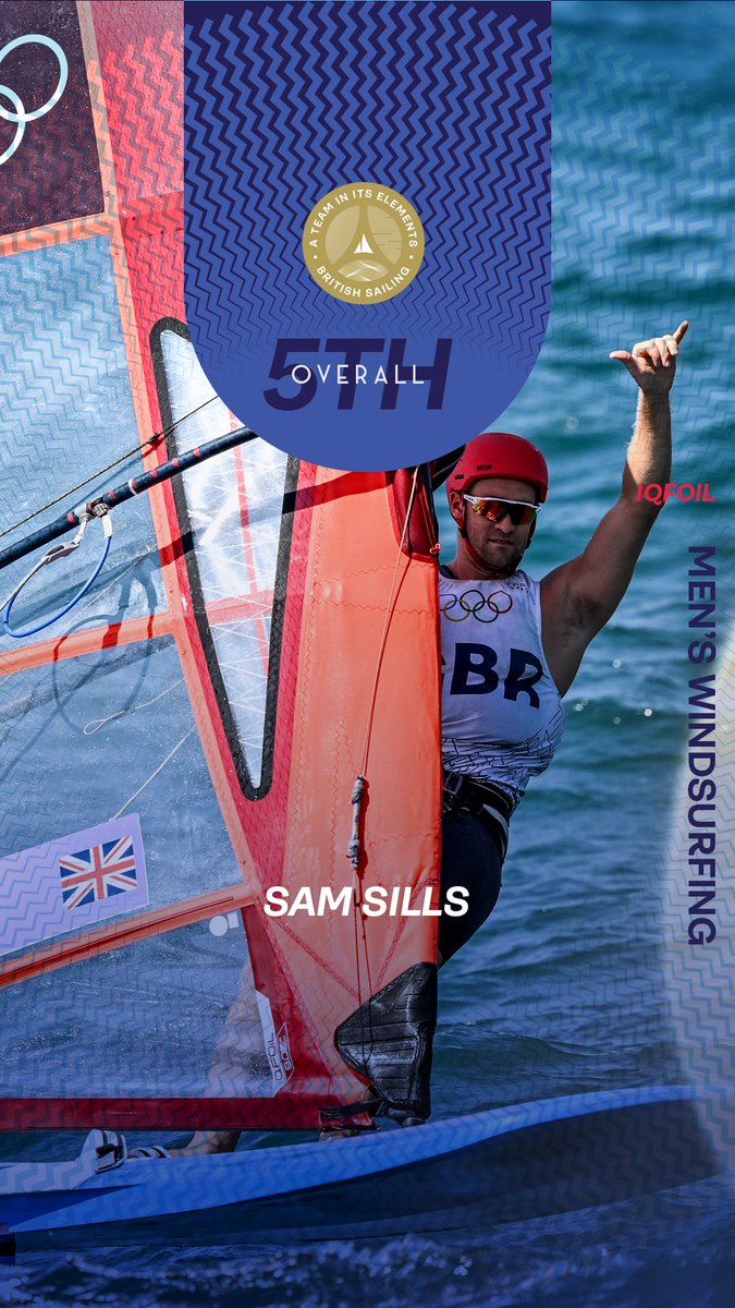 What a week for Sam Sills 💪

#paris2024 #paris2024sailing @rya