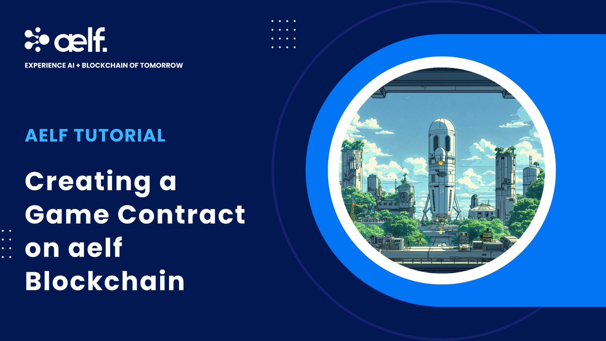 aelfblockchain's tweet image. 📚aelf Tutorial: Creating a Game Contract on aelf AI Blockchain

🕹If you&apos;re looking to unlock the future of Web3 gaming, start with our tutorial to learn how to create, deploy, and interact with a game contract on aelf&apos;s AI-enhanced blockchain!⚡

📽️ Watch now:…