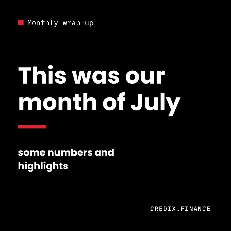 ⚡️ July Update ⚡️

In July, we provided financing to hundreds of SMEs through thousands of loans as part of our mission to empower businesses in Brazil by combining software with capital, thereby increasing their purchasing power.