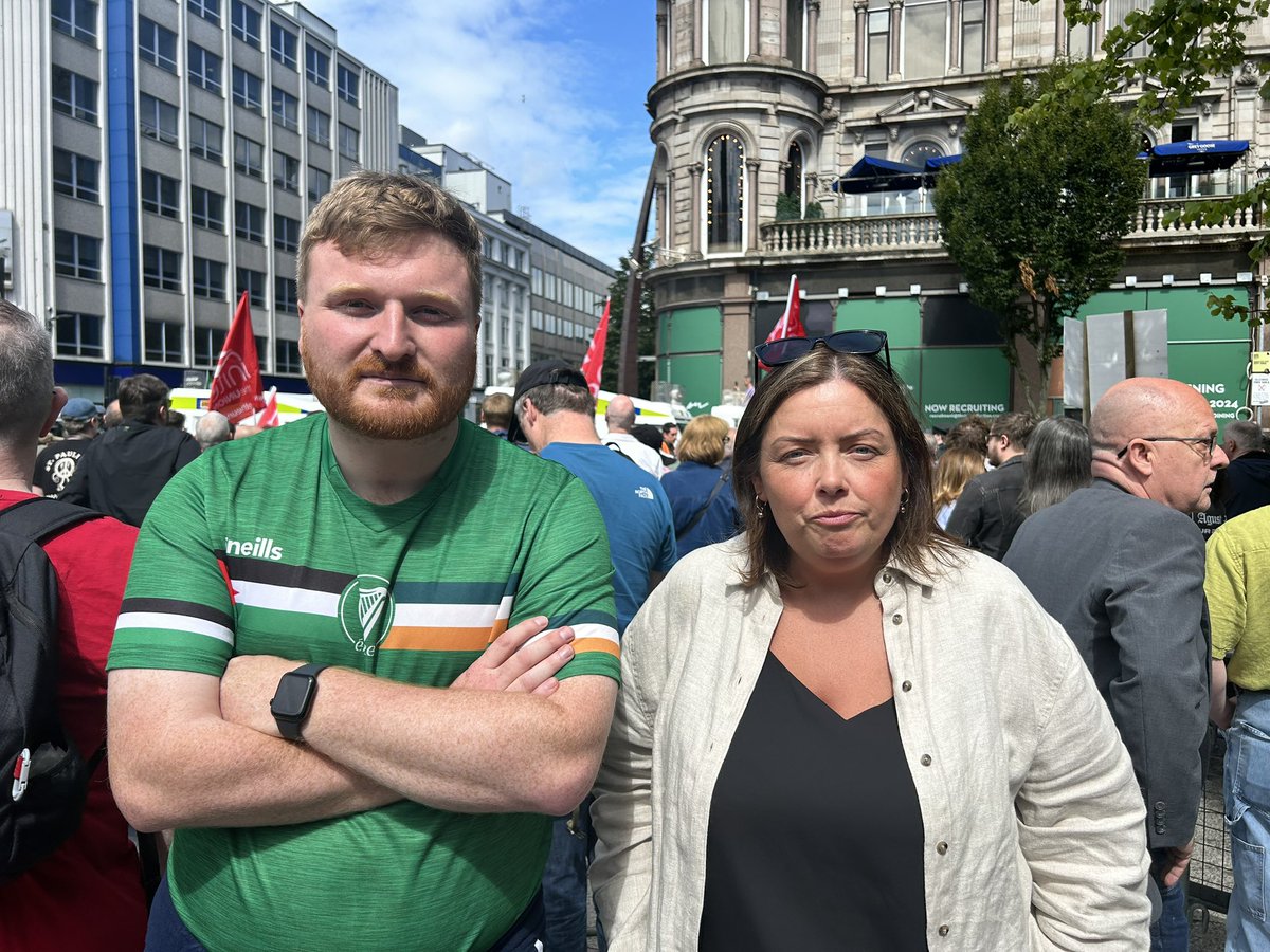 DeirdreHargey's tweet image. Attended the United Against Racism rally at City Hall with party colleagues

Belfast is a progressive city, we stand firm against the rise of racism

Those racists that attended, many of whom were not from Belfast, were overwhelmingly rejected by the citizens of our great city