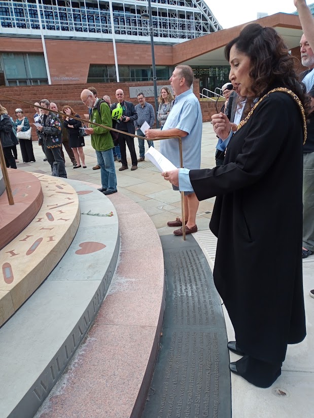 We will be meeting in peace on Friday 16 August to remember those who died at Peterloo 205 years ago. We will read the names of the dead and lay wreaths in their memory at the Peterloo Memorial, in front of Manchester Central, at 6pm.
