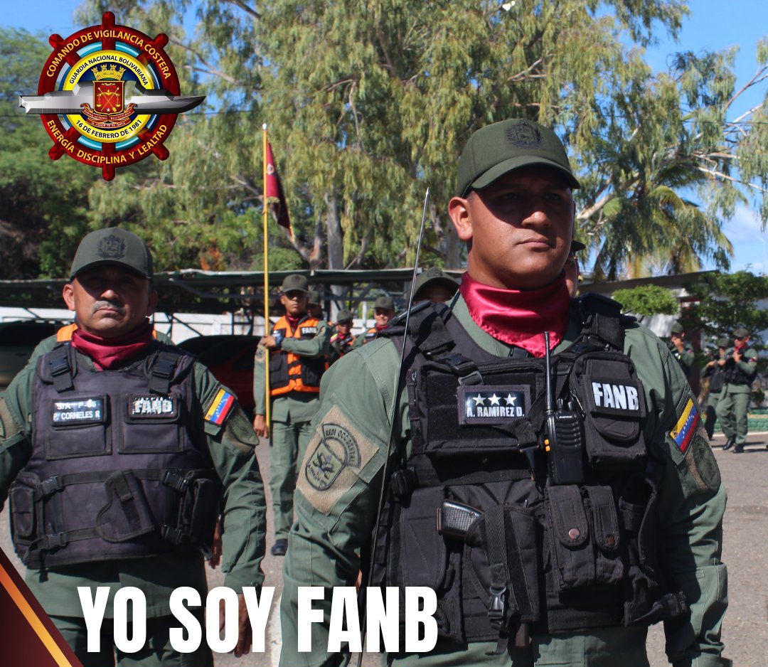 #3Ago Muy Buenos Días para todos y todas 🇻🇪.
Nuestra FANB siempre en alerta permanente resguardando nuestra Soberanía patria.