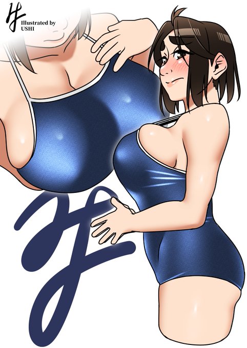 今日はハミ出しちゃうもの描いちゃう日。ピチパツ 