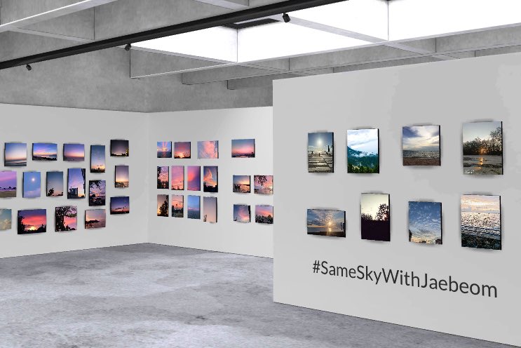 mydef_mysoul's tweet photo. 📸[Update] Virtual Exhibition

ท้องฟ้าของแจบอมถูกเพิ่มในนิทรรศการภาพถ่ายในส่วนจัดแสดงของแฟนๆแล้วนะคะ ทุกคนที่สนใจสามารถมาเดินเล่นได้ตลอดเลยค่ะ ☁️
__________________________

‘Same Sky With Jaebeom’
📍https://t.co/WpPaeQ5Xn9

#SameSkyWithJaebeom 
#JAYB #Def @jaybnow_hr https://t.co/hQtbKZ31pD