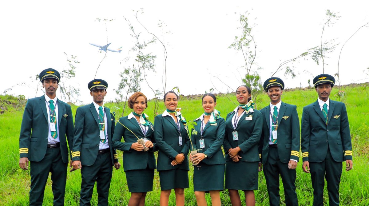 flyethiopian's tweet photo. Ethiopian Airlines supports a long-term strategy to reduce the impact of its environmental footprint by operating a young, modern, and efficient fleet, incorporating sustainable aviation fuel (SAF) into its operations, thereby significantly reducing carbon emissions… https://t.co/H5blSSNTny