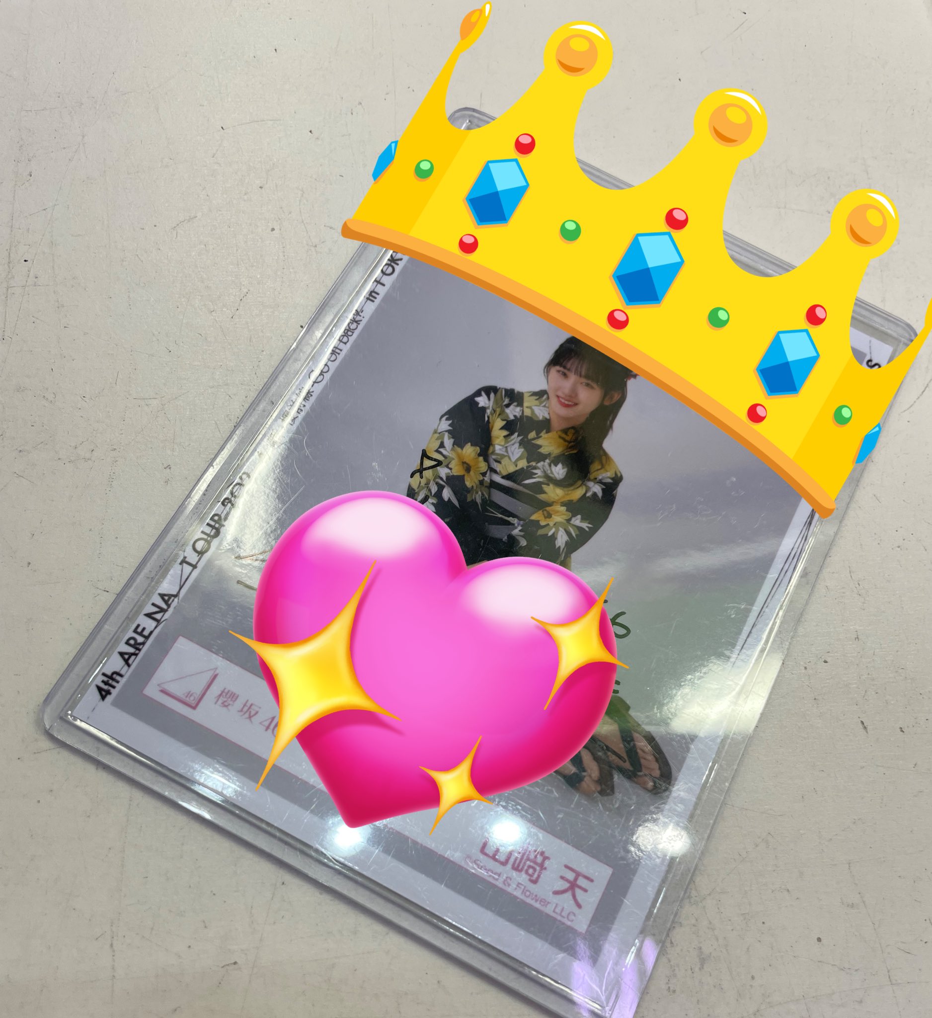 山﨑天 直筆サイン入り クッション 櫻坂46 櫻坂縁日クッション 山崎天