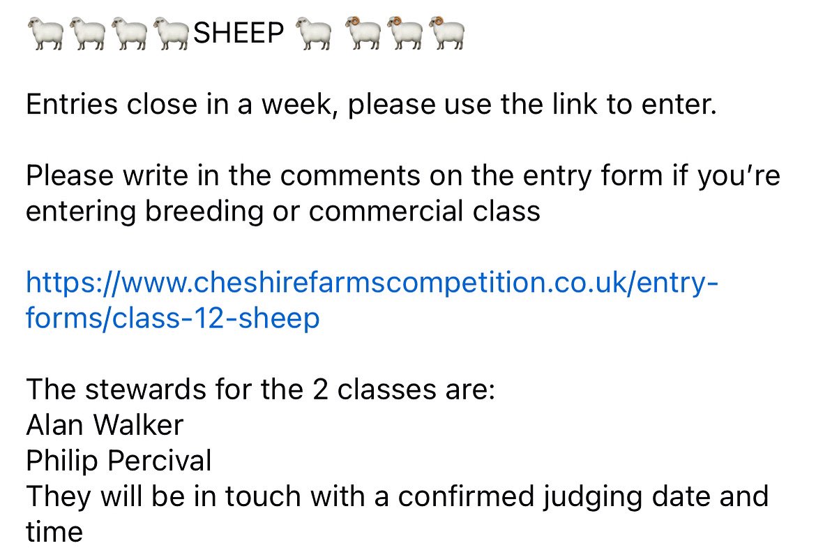 Chesfarmscomp tweet media