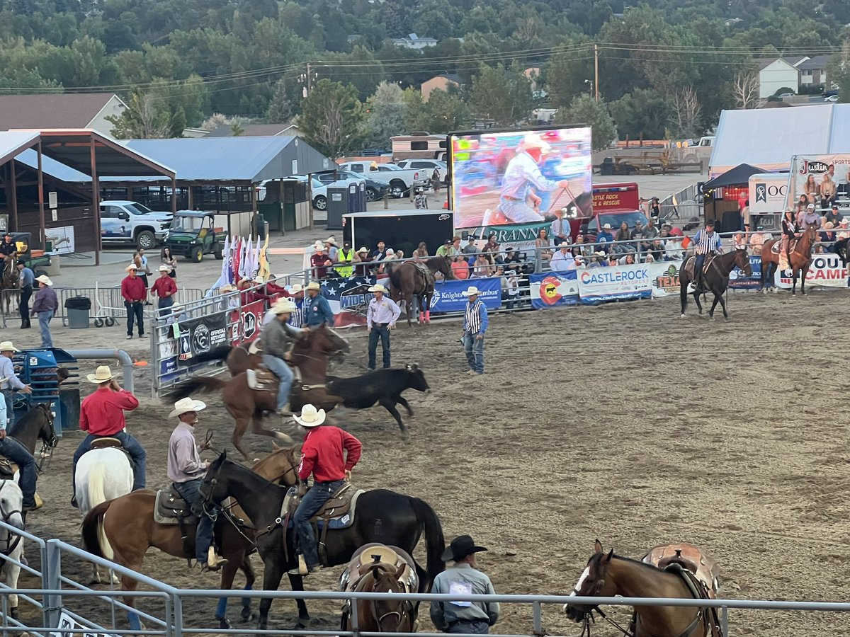 GoBuffs90s's tweet photo. @MJBuffsVoice That terrible Mark!  Prayers are with you and your family.  Was at DougCo rodeo last night hoping to see you out roping - another day,,, https://t.co/tlST8rfMgk