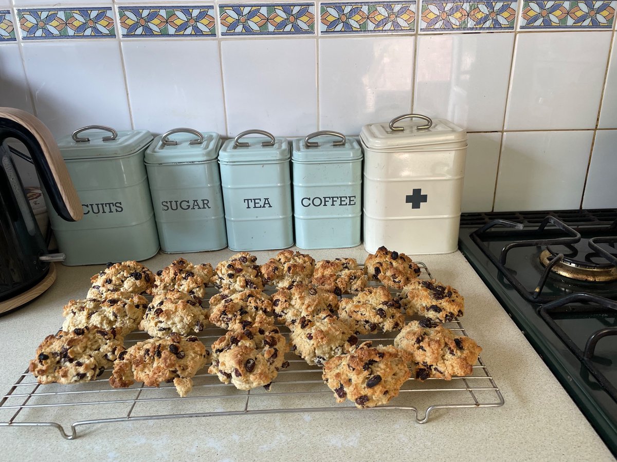 Home made rock cakes. That smell!