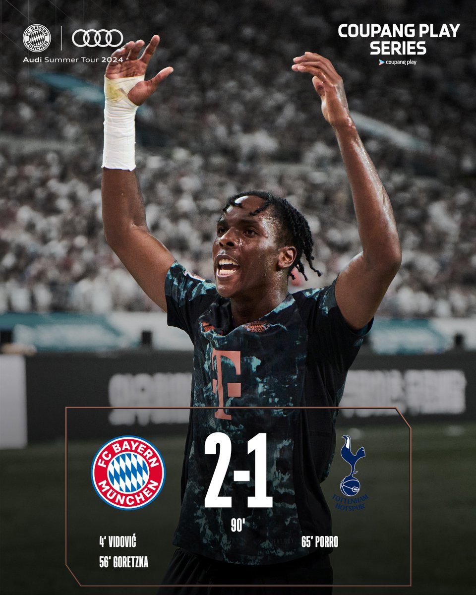 Testspielsieg in Seoul! 💪🇰🇷

#AudiFCBTour #MiaSanMia