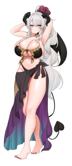 娘のペトラナイトメア(@ptrrr_Nightmare)の新衣装をデザインしました! 