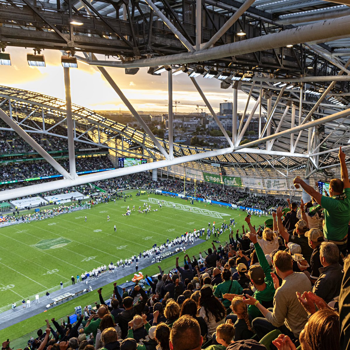 cfbireland's tweet photo. It’s only a matter of time until we get to experience college football nights in Dublin! 😍

@GeorgiaTechFB and @FSUFootball will receive a warm Irish welcome this month at the 2024 Aer Lingus College Football Classic. 

We’re counting down the days! ⏳

#MuchMoreThanAGame | #TouchdownDublin
