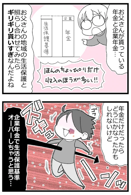 父の生活保護申請が受理されないと言われた2/4 
#漫画が読めるハッシュタグ 