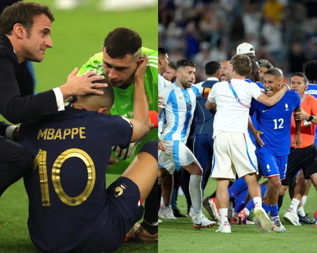 marduchi's tweet image. Nos podrán criticar , al final siempre lo hacen.  Pero acá está la realidad,  nosotros al ganarles la final de Qatar y su actitud al ganar en cuartos de las Olimpíadas.  
#Argentina #amomipais #amosugente #Paris2024 #cuartosdefinal