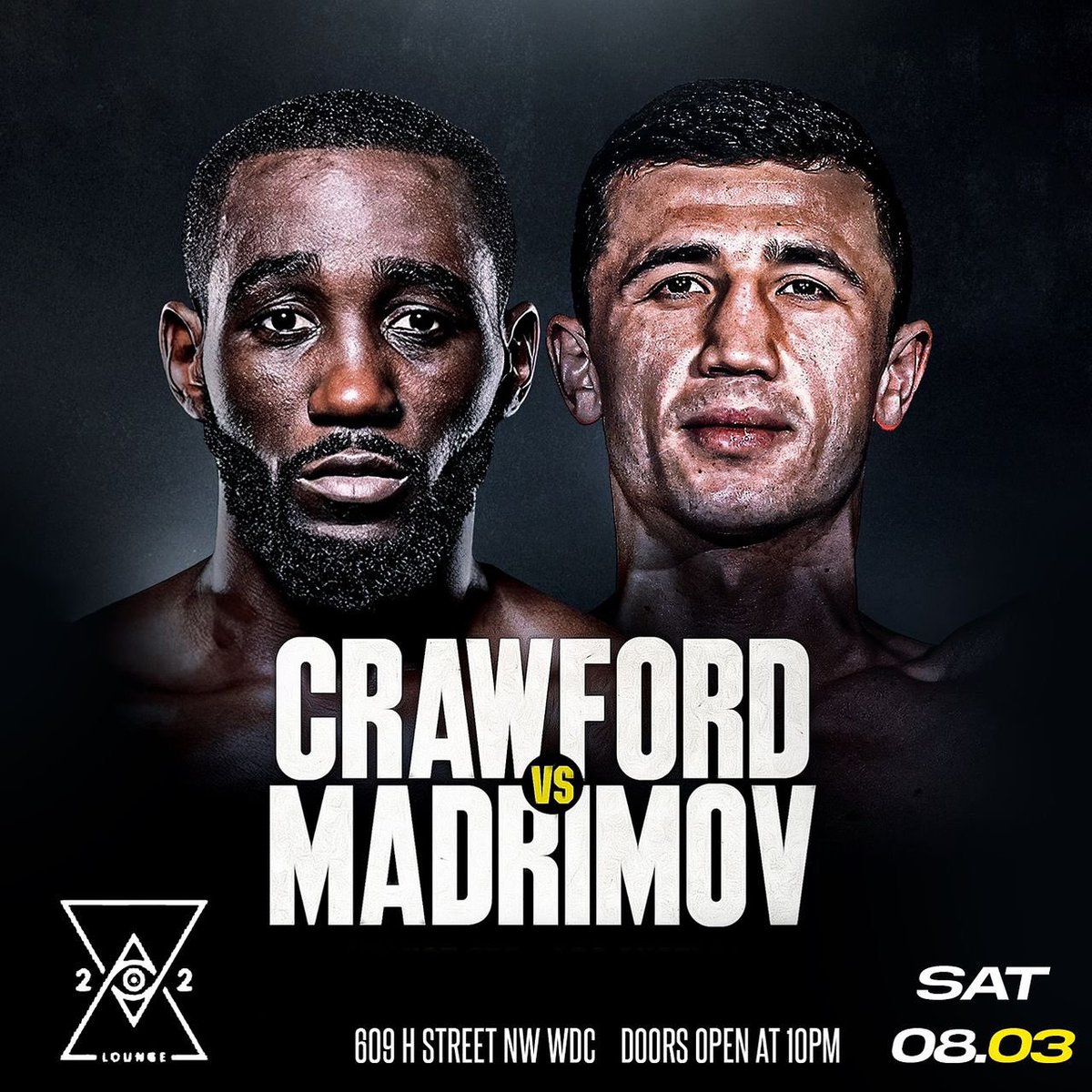 Fight Party tonight @ 202 lounge 609 H st Nw Dc. Watch it for free on 4 screens 
Text 3014559579 For Free Entry