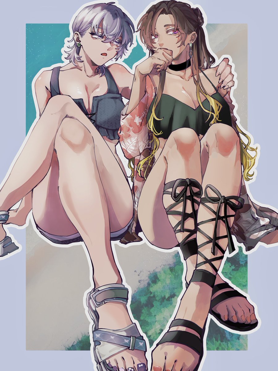 mikotoxxx0_2's tweet photo. バカンスも仕事な女アサシン🏝 https://t.co/AQRviiExMS