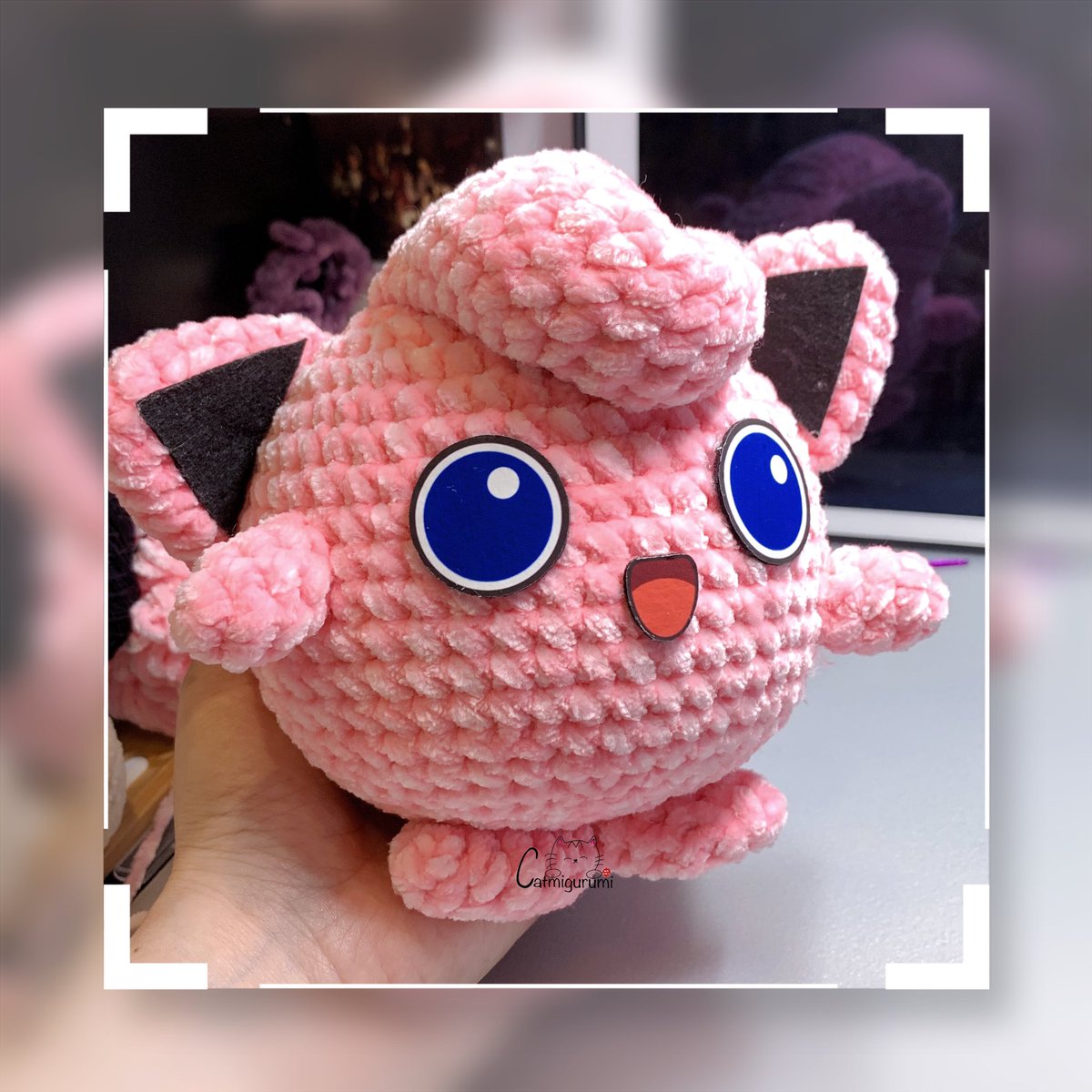 Pattern release
Jigglypuff is a free pattern 
PDF download available on my website 

catmigurumi.com/products/jiggl…

#amigurumi 
#Amigurumi 
#jigglypuff