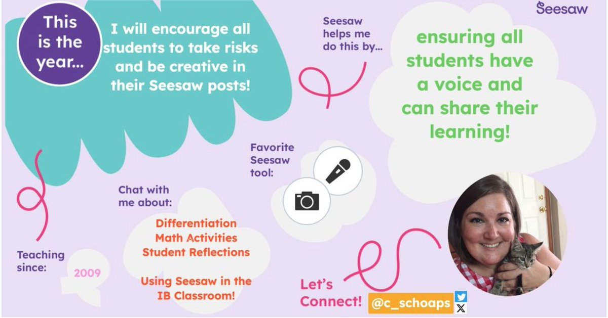 Always love completing my <a href="/Seesaw/">Seesaw</a> Ambassador course... so many great ideas and additions to an already stellar resource. If you don't already know about Seesaw, let's chat! Looking forward to another great year using Seesaw to promote student voice and agency! <a href="/ROEworld/">River Oaks IB World School</a> <a href="/ibpyp/">IB PYP</a>