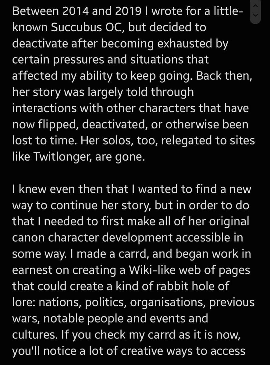 Pseudanthium's tweet photo. / An announcement you don't need to read, for something you don't need to care about. (1/2) https://t.co/wP8sPIWHM0