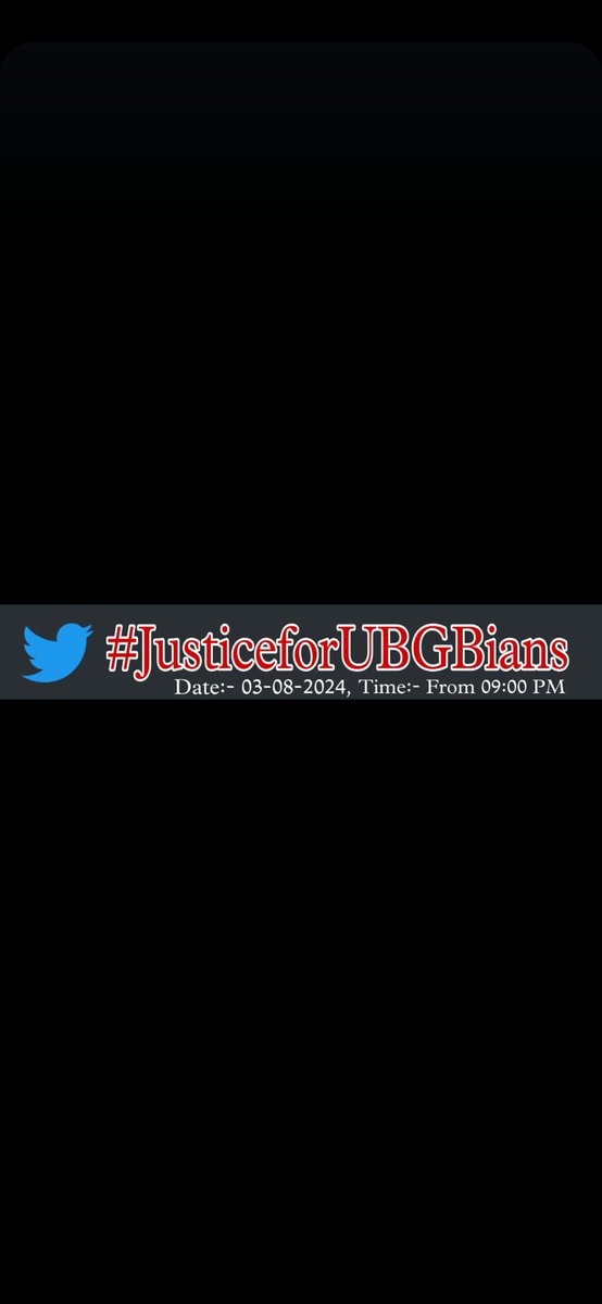Mithile83306819's tweet photo. #JusticeforUBGBians https://t.co/f3NDi5KgcU
