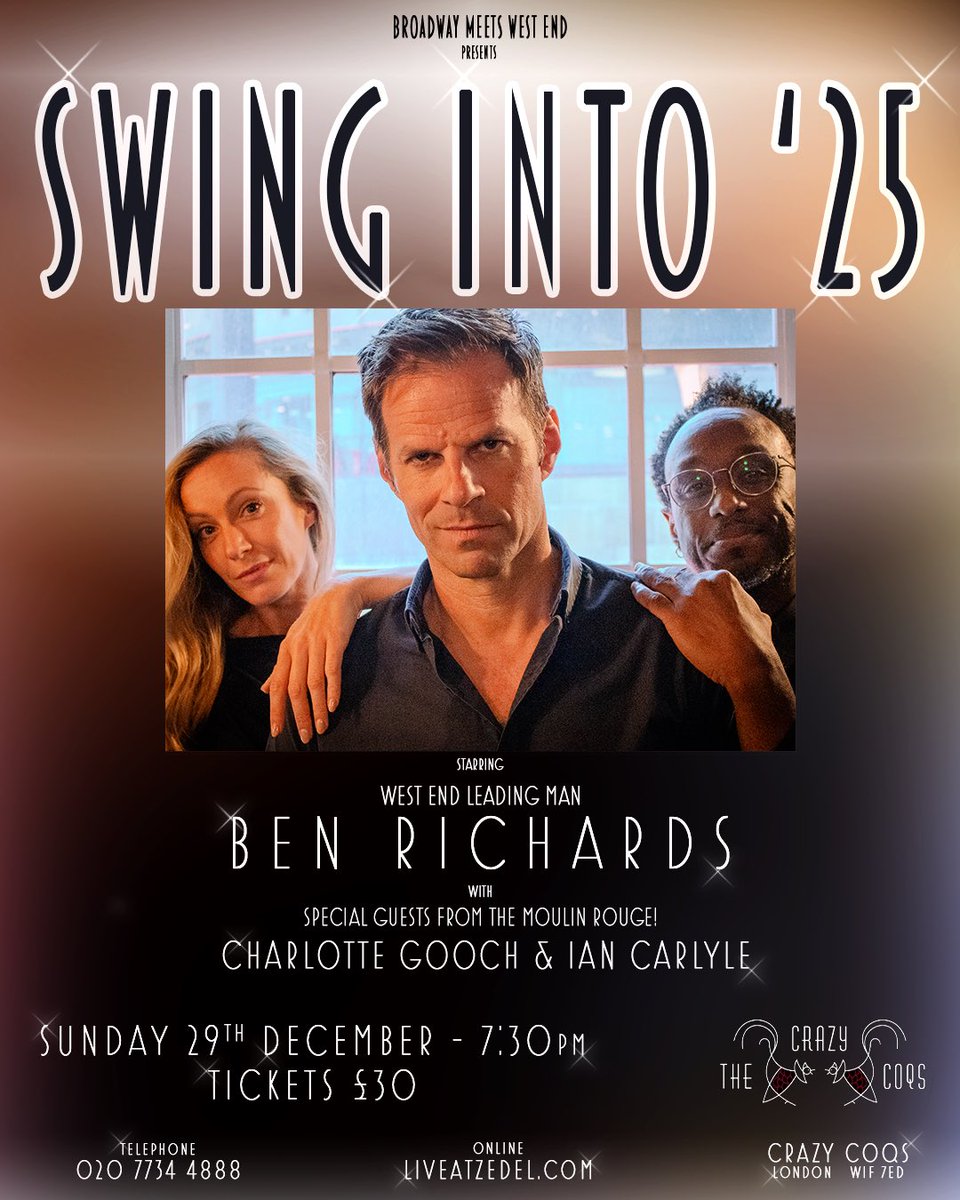 Can’t wait for this gig with these two awesome talents.
A great venue, singing the songs I love. 

brasseriezedel.com/events/ben-ric…