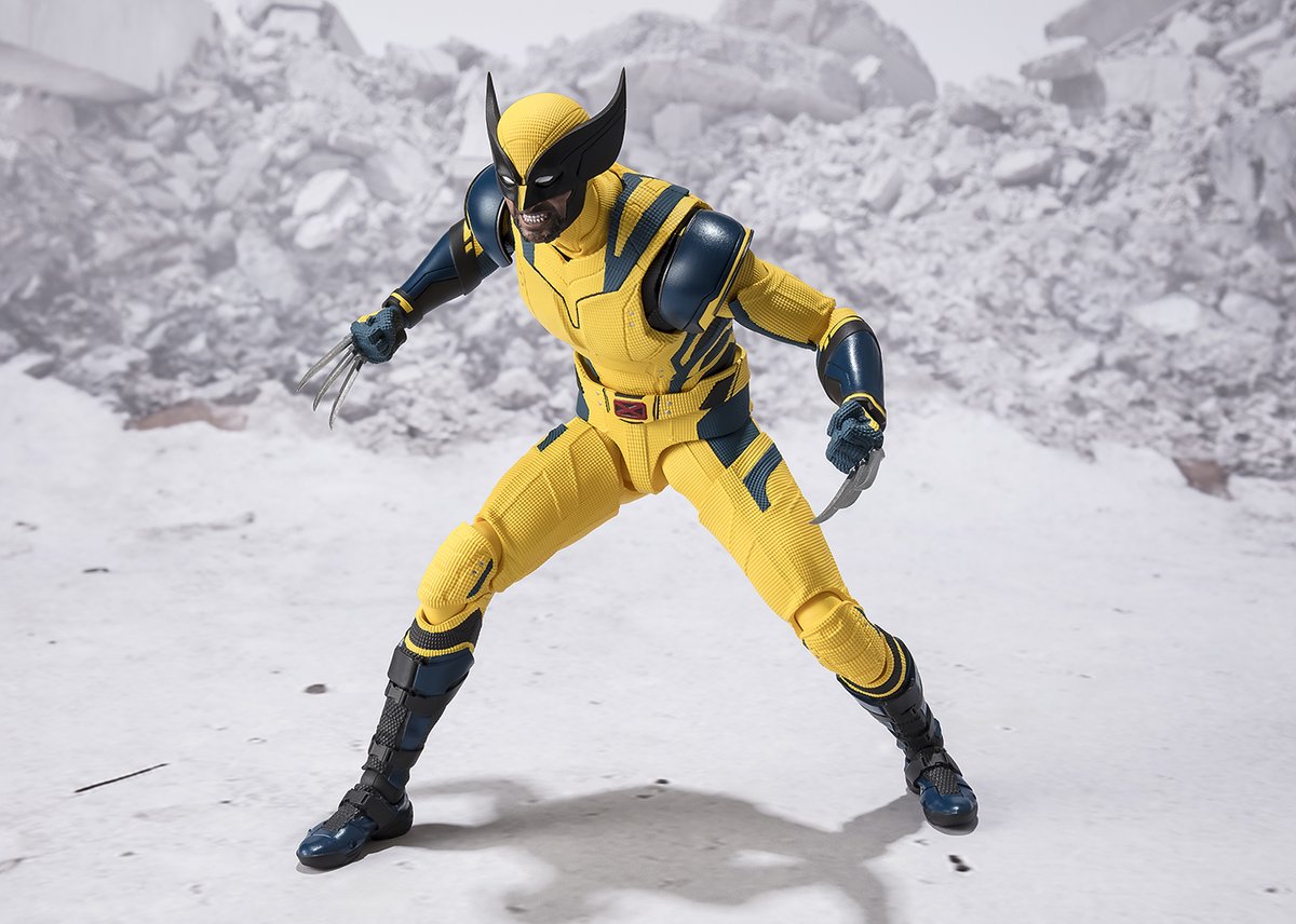 TamashiiNations's tweet photo. S.H.Figuarts Wolverine (DEADPOOL&amp;WOLVERINE) is open for pre-orders! Check your favorite retailer for availability.

ETA: Jan. 25

Recreate Wolverine's brave action scenes with his sharp claws &amp; his wild expression.

#Wolverine #Deadpool #Marvel #SHFiguarts #TamashiiNations https://t.co/cspjjhGSB8
