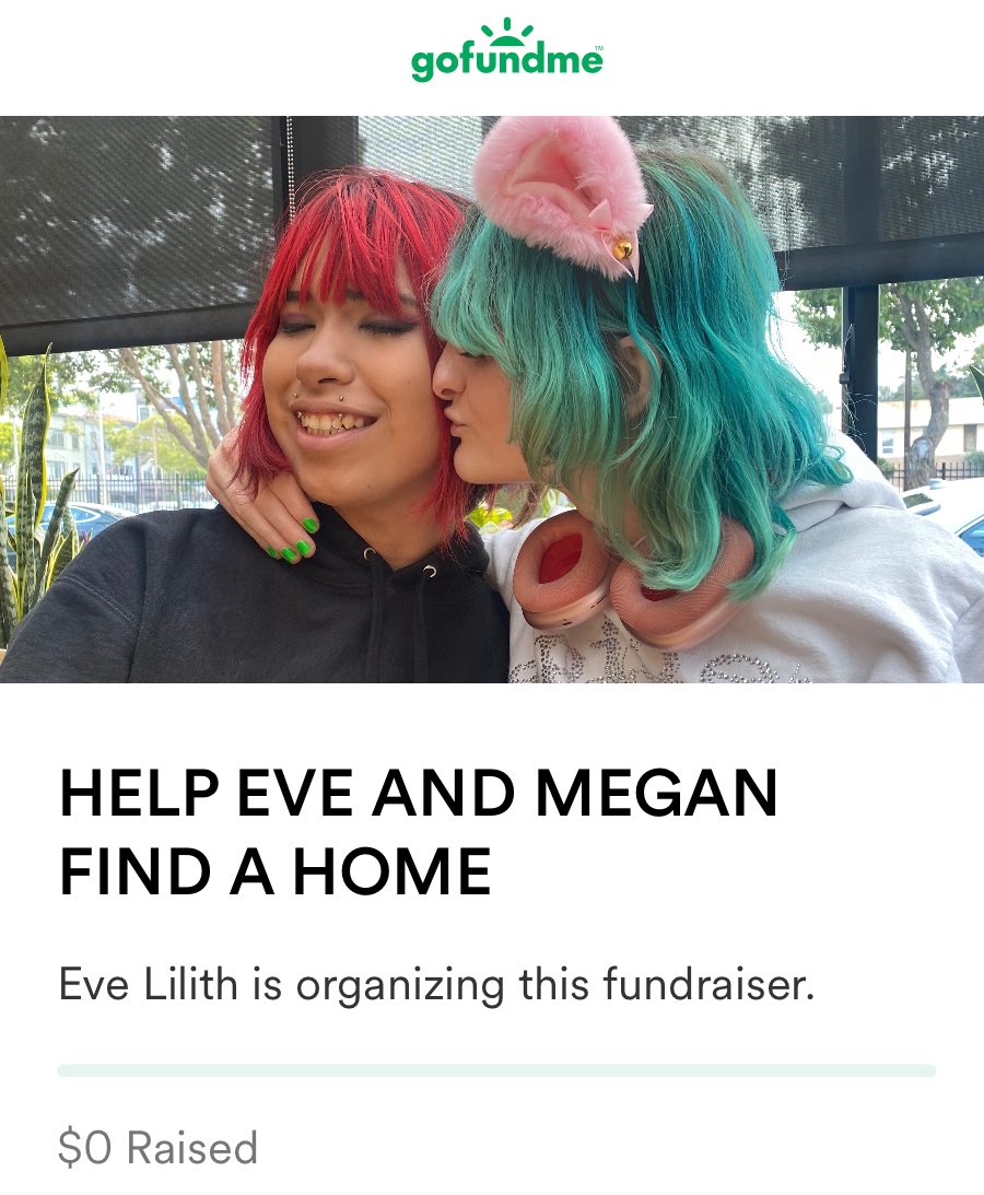 gofund.me/184d2e7a

My girlfriend <a href="/plushwuff/">Gira🏳️‍⚧️(OF SALE)</a> and I have started a GoFundMe! We are being forced to move our from our current situation next week and need your help to get a safe and stable living situation.
Thank you so much for your support.
Please repost, donate, and
